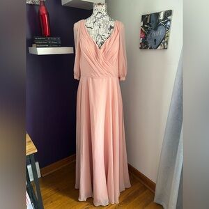 Chiffon Christina Wu Plus Size Bridesmaid Gown NWT